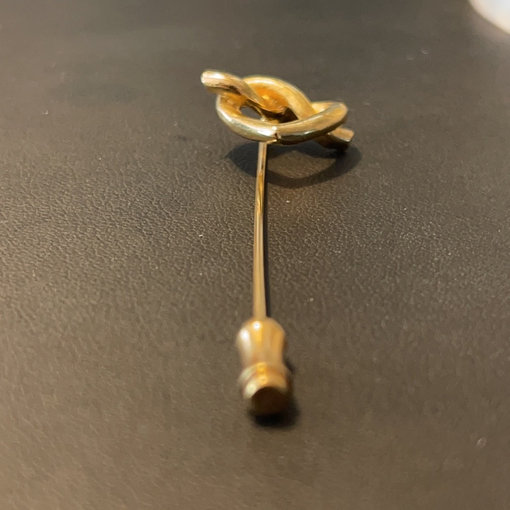 Vintage Mimi Di N Golden Heart Stick Pin - Picture 5 of 10